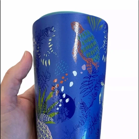 ❣️Sold❣️STARBUCKS Hawaii Collection Ceramic Turtle Moon Tumbler Nib - Picture 3 of 5